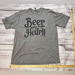 Beer Never Broke My Heart Short Sleeve Tee